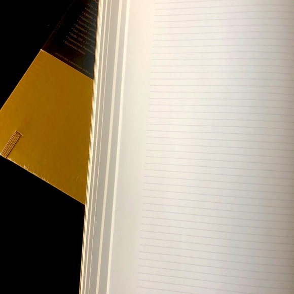 NWT Leuchtturm 1917 Metallic Gold Limited Edition A5 Hardcover Notebook - Picture 5 of 8